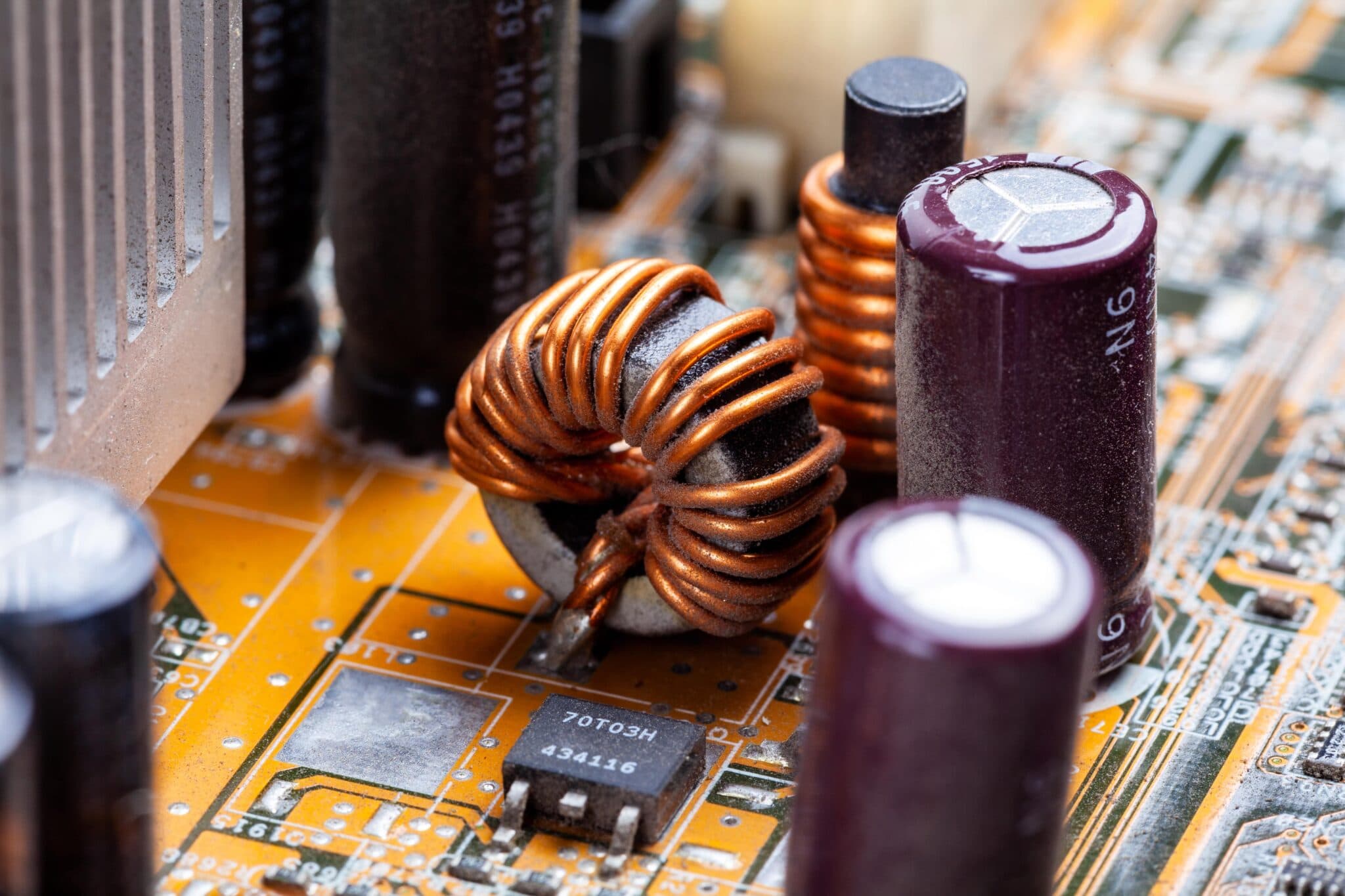 Inductive components and PCB · PROPRINT A/S